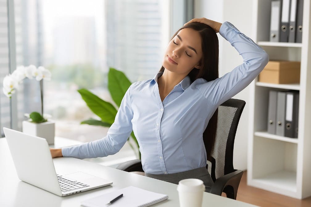 Bí quyết duy trì chuyển động nhẹ nhàng trong môi trường văn phòng